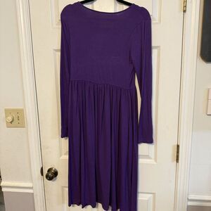 Zenana Outfitters Purple Swing Maxi Dress | NWT | Size Medium